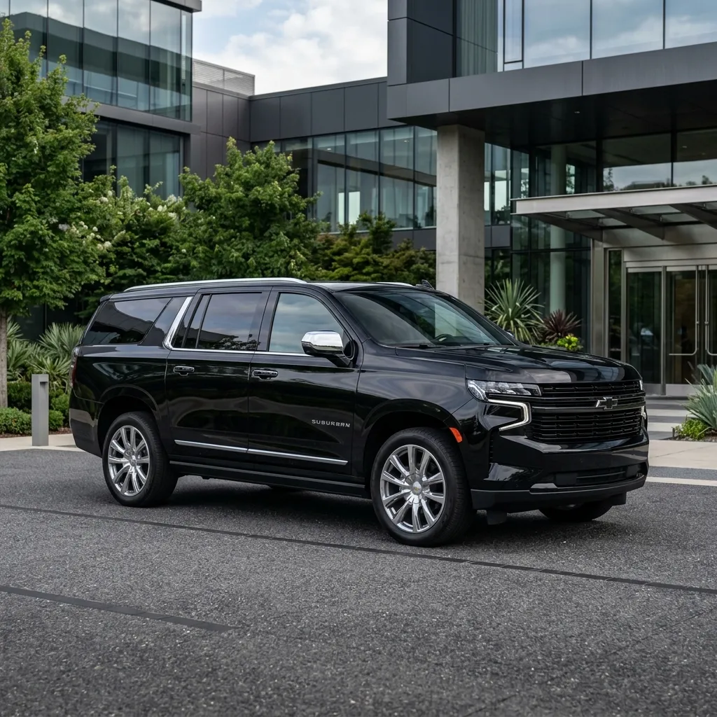 Executive SUV — Chevrolet Suburban / GMC Yukon XL, seats 7 passengers with 6 bags